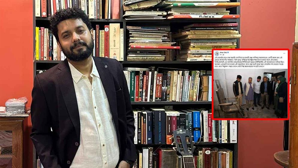 আয়নাঘর ঘুরে দেখে ফেসবুকে যা লিখলেন ভারতীয় সাংবাদিক