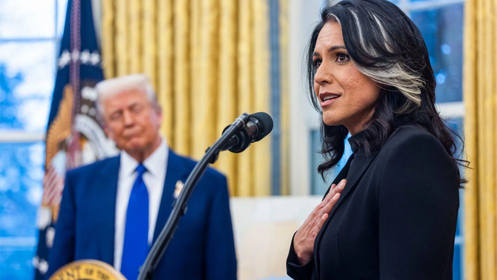 যুক্তরাষ্ট্রের জাতীয় গোয়েন্দা দপ্তরের প্রধান হলেন তুলসী গ্যাবার্ড