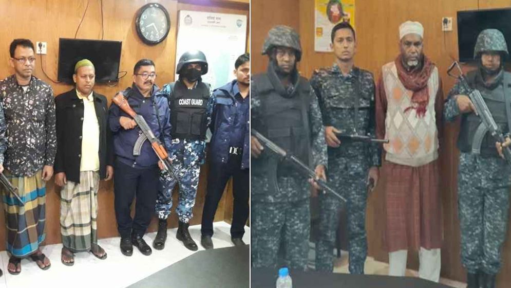 যৌথ বাহিনীর অভিযান: হাতিয়ায় ইউপি চেয়ারম্যানসহ ৪ আ.লীগ নেতা আটক