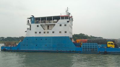দৌলতদিয়া-পাটুরিয়া নৌরুটে ফেরি চলাচল শুরু