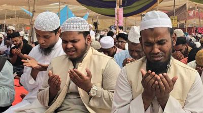 বিশ্ব ইজতেমার দ্বিতীয় ধাপের আখেরি মোনাজাত শুরু