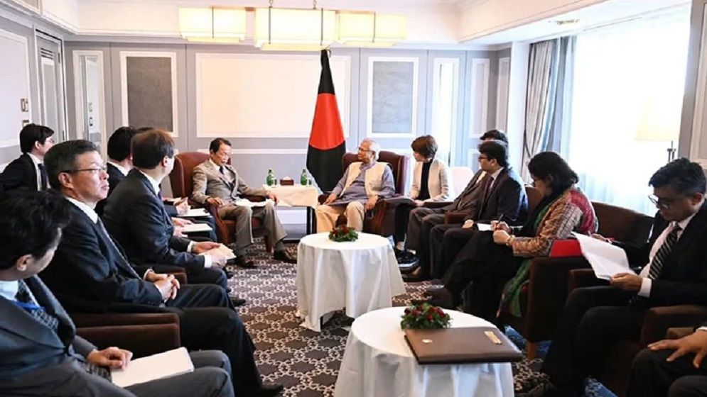 টোকিও সফরের সূচনা প্রধান উপদেষ্টার, বাংলাদেশের সঙ্গে সম্পর্ক জোরদারে আগ্রহী জাপান