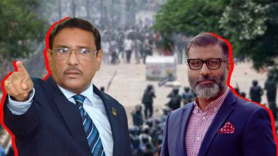 জুলাই বিপ্লবের যে দায় নিঝুম মজুমদারের ওপর চাপালেন ওবায়দুল কাদের!