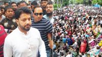 আন্দোলনকারীদের রাস্তায় থাকার নির্দেশ দিলেন ইশরাক