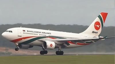 উড্ডয়নের পর ইঞ্জিনে ত্রুটি, বিমান বাংলাদেশের সিঙ্গাপুরগামী ফ্লাইটের জরুরি অবতরণ