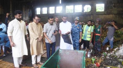 ঢাকা দক্ষিণ সিটিতে একযোগে ৭৫ ওয়ার্ডে বর্জ্য অপসারণ শুরু