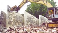 ভাঙা হলো বিজয় সরণির ‘মৃত্যুঞ্জয়ী প্রাঙ্গণ’, জুলাই স্মরণে হবে ‘গণমিনার’