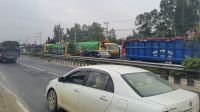 ঢাকা-টাঙ্গাইল মহাসড়কে ২৫ কিলোমিটার যানজট