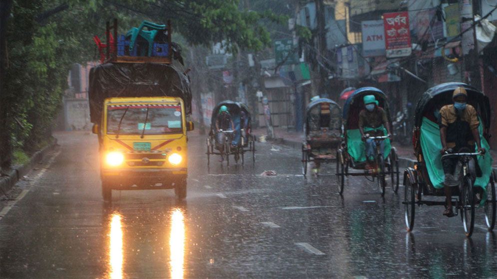 সন্ধ্যা পর্যন্ত থেমে থেমে বৃষ্টি হতে পারে