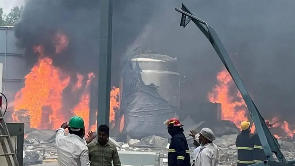 ভারতে রাসায়নিক কারখানায় ভয়াবহ বিস্ফোরণ, নিহত ৩৪