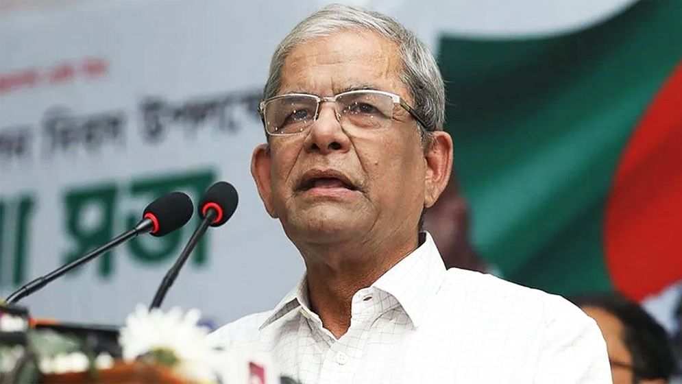 মানবজাতির কলঙ্ক শেখ হাসিনাকে ক্ষমা করা যাবে না: মির্জা ফখরুল