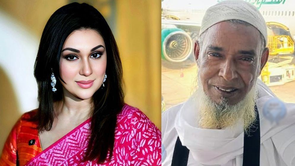 সেই গরু বিক্রেতাকে ওমরাহ করতে পাঠালেন অপু বিশ্বাস