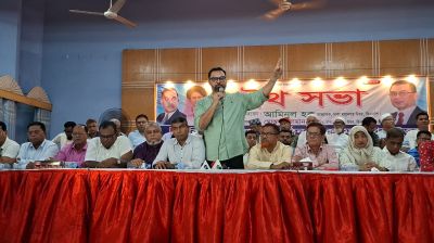 রাজনীতিতে শিষ্টাচার শুধু বিএনপির মধ্যেই আছে: আমিনুল হক