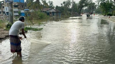 ফেনীতে ফের বন্যার ছোবল, এবারও কয়েক কোটি টাকার ক্ষতির শঙ্কা