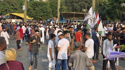 সোহরাওয়ার্দী উদ্যান অভিমুখে জামায়াত নেতাকর্মীদের ঢল