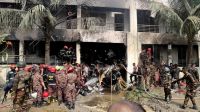 উত্তরায় মাইলস্টোন স্কুলের ভবনে বিমান বিধ্বস্ত, নিহত ১৯