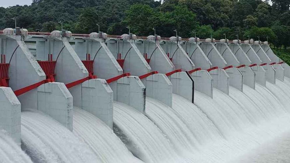 খুলে দেওয়া হলো কাপ্তাই বাঁধের সব জলকপাট