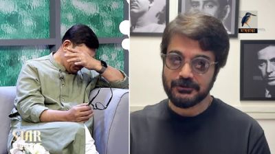 পা ছুঁয়ে প্রণাম করতে চাইলেন প্রসেনজিৎ, কাঁদলেন চঞ্চল