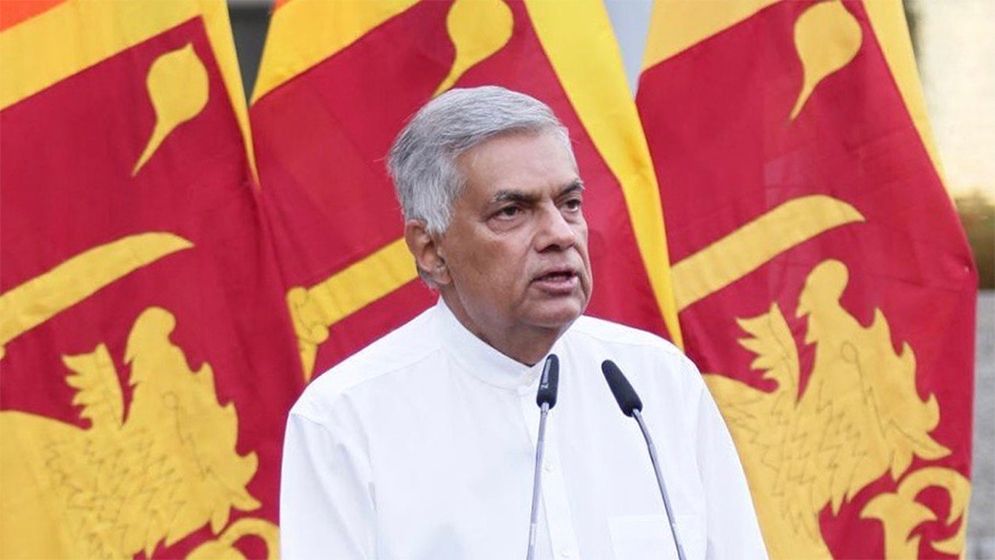 শ্রীলঙ্কার সাবেক প্রেসিডেন্ট রনিল গ্রেফতার