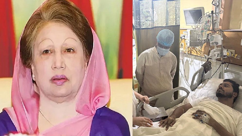 নুরুল হকের স্বাস্থ্যের খোঁজ নিলেন খালেদা জিয়া
