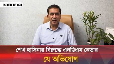 শেখ হাসিনা আওয়ামী লীগকে ধ্বং'স করেছে: এনডিএম নেতা পারভেজ খান