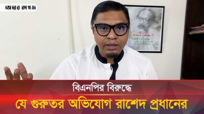 আওয়ামী লীগ পুর্নবাসনে বিএনপির বিরুদ্ধে রাশেদ প্রধানের গুরুতর অভিযোগ