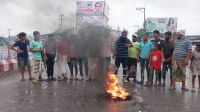 সীমানা পূর্ণবহালের দাবিতে পাবনায় সকাল সন্ধ্যা হরতাল 