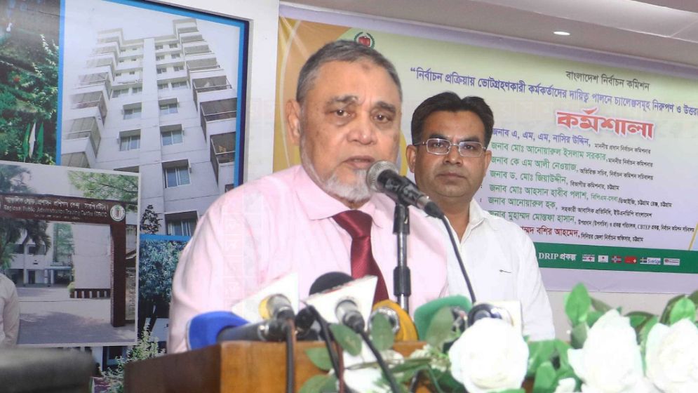 নির্বাচনে বড় চ্যালেঞ্জ নিরাপত্তা: সিইসি