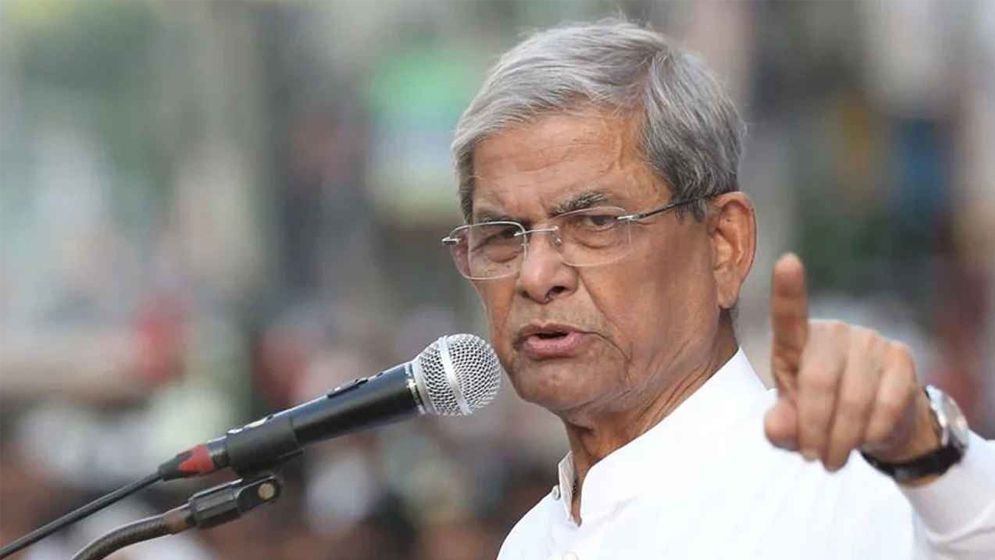 গণতন্ত্রে ফিরতে একমাত্র সমাধান নিরপেক্ষ নির্বাচন: মির্জা ফখরুল