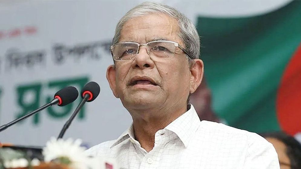 অন্তর্বর্তী সরকারকে তত্ত্বাবধায়কের ভূমিকায় যেতে হবে: মির্জা ফখরুল