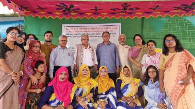 কড়াইল বস্তিতে বিশ্ব হসপিস ও প্যালিয়েটিভ কেয়ার দিবস পালিত