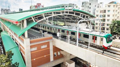 পুরো রুটে মেট্রোরেল চলা শুরু