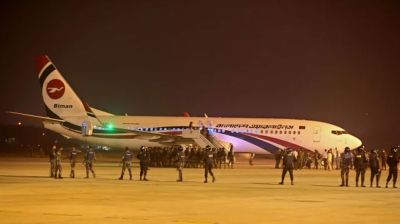 অগ্নিকাণ্ডের পর শাহজালালে নিরাপদে প্রথম ফ্লাইট অবতরণ