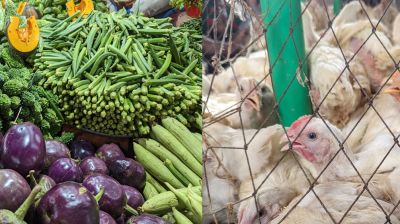 সবজি-মুরগিতে স্বস্তি, বেড়েছে আটার দাম