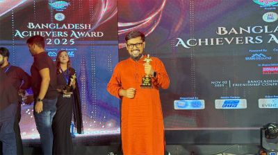 ‘বেস্ট ইন এগ্রো বিজনেস অ্যাওয়ার্ড’ পেলো জোবায়ের ইসলাম