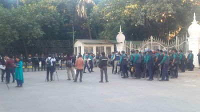 ট্রাইব্যুনাল-সুপ্রিম কোর্ট এলাকায় সর্বোচ্চ নিরাপত্তা