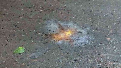 রাজধানীর তিন স্থানে ককটেল বিস্ফোরণ, মোটরসাইকেলে আগুন