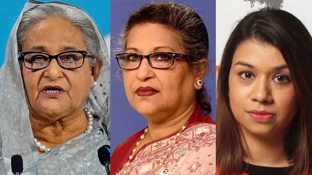 শেখ হাসিনার সঙ্গে এবার রেহানা ও টিউলিপের কারাদণ্ড