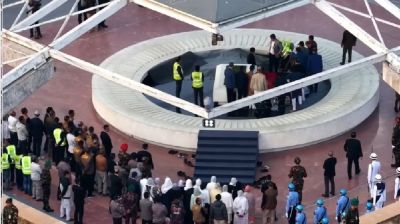 স্বামীর পাশে চিরনিদ্রায় শায়িত খালেদা জিয়া