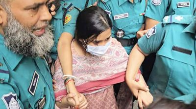 এবার গুলশান থানার সন্ত্রাস বিরোধী মামলায় গ্রেপ্তার মেজর সাদিকের স্ত্রী