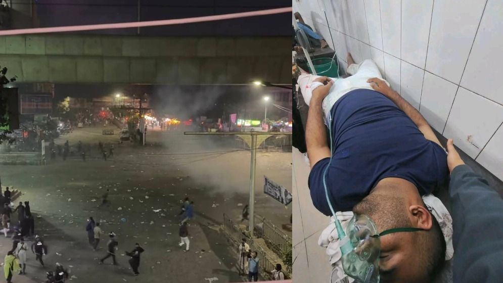 পুলিশের ব্যাপক লাঠিচার্জ, এমপি প্রার্থী রনিসহ আহত অনেক