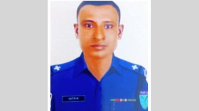 পাথরবাহী ট্রাকচাপায় নিহত পুলিশ সদস্য