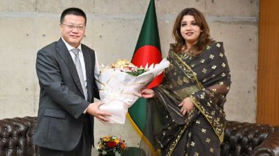 পররাষ্ট্র প্রতিমন্ত্রী-চী‌না রাষ্ট্রদূতের সাক্ষাৎ