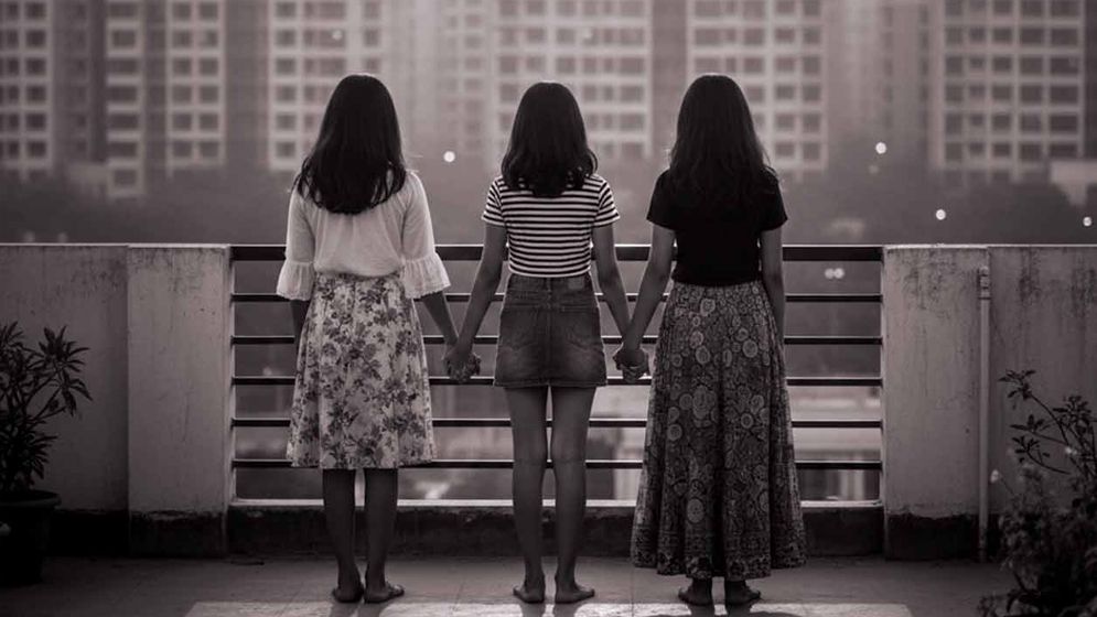 অনলাইনে গেম খেলতে না দেয়ায় ১০তলা থেকে ৩ বোনের একসঙ্গে ঝাঁপ