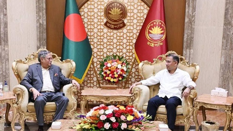 স্বাধীনতা দিবসে রাষ্ট্রপতির সঙ্গে প্রধানমন্ত্রীর সৌজন্য সাক্ষাৎ