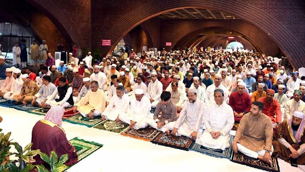 সংসদের দক্ষিণ প্লাজায় ঈদের জামাত সকাল ৮টায়
