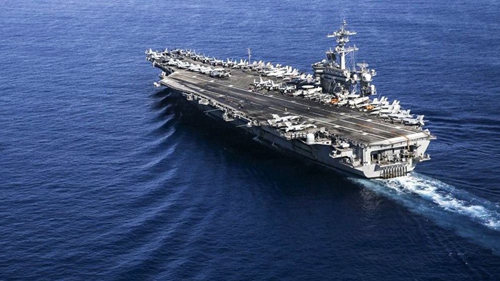 পিছু হটেছে মার্কিন রণতরী আব্রাহাম লিংকন 