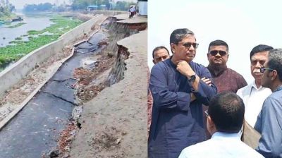 সড়কের অবস্থা দেখে পিডি-ইঞ্জিনিয়ারকে বরখাস্ত করলেন প্রতিমন্ত্রী