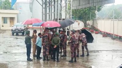 সিলেটে জ্বালানি তেলের ডিপোতে বিজিবির কড়া নজরদারি