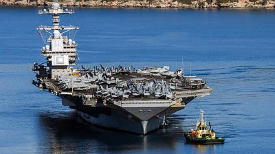 মার্কিন রণতরী ৩০ ঘণ্টা ধরে আগুনে জ্বলছে, অনেক সেনা অসুস্থ  